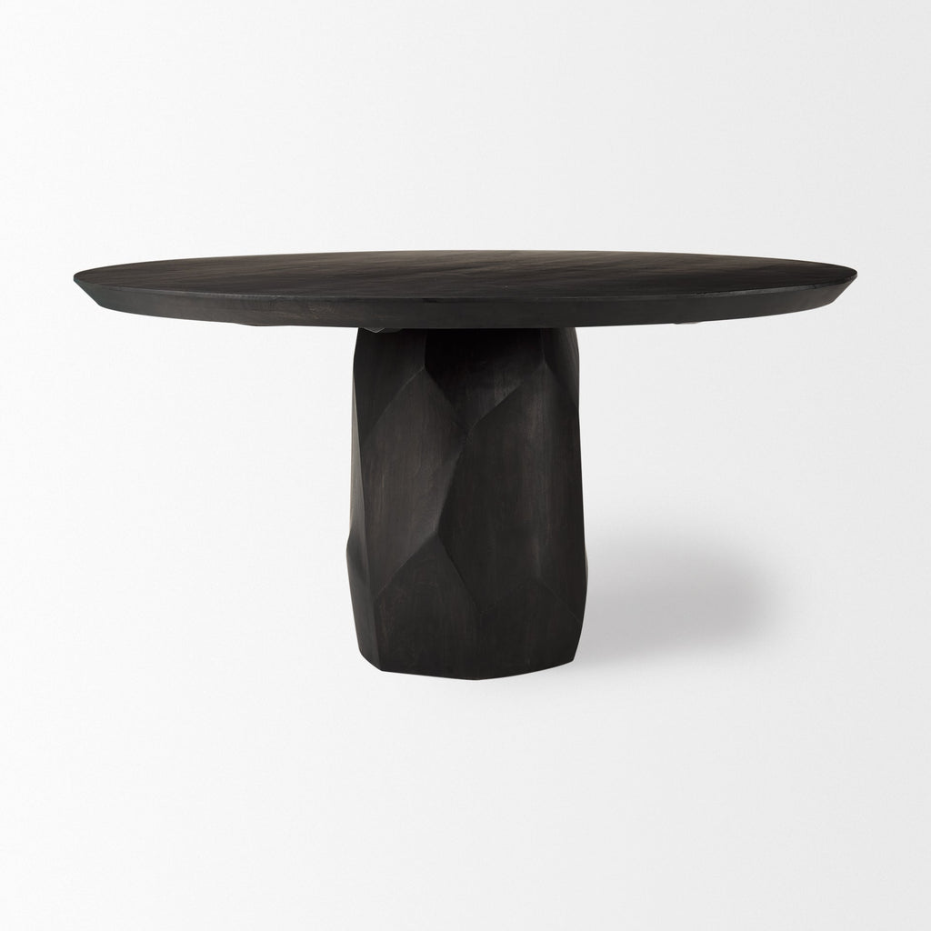 Mercana Fitzgerald 60" x 60" x 30" Solid Wood Dining Table