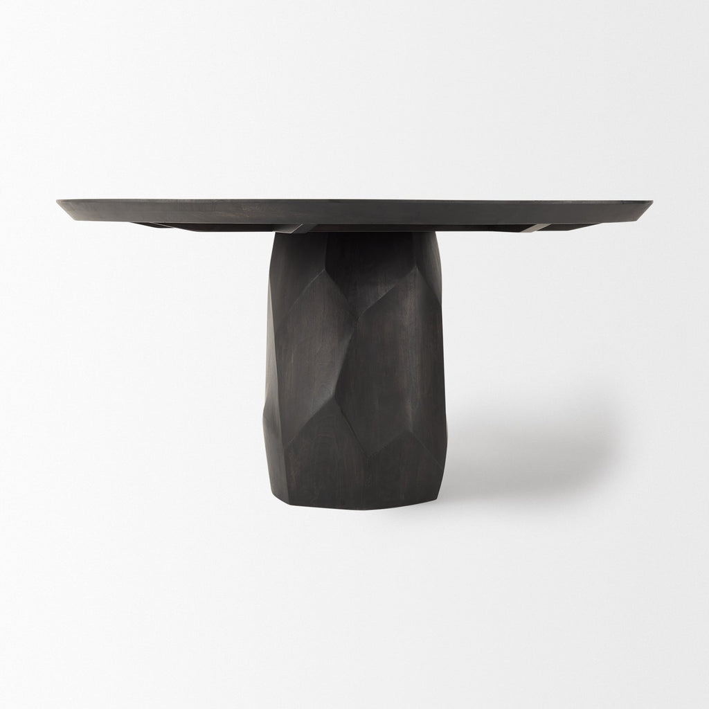 Mercana Fitzgerald 60" x 60" x 30" Solid Wood Dining Table