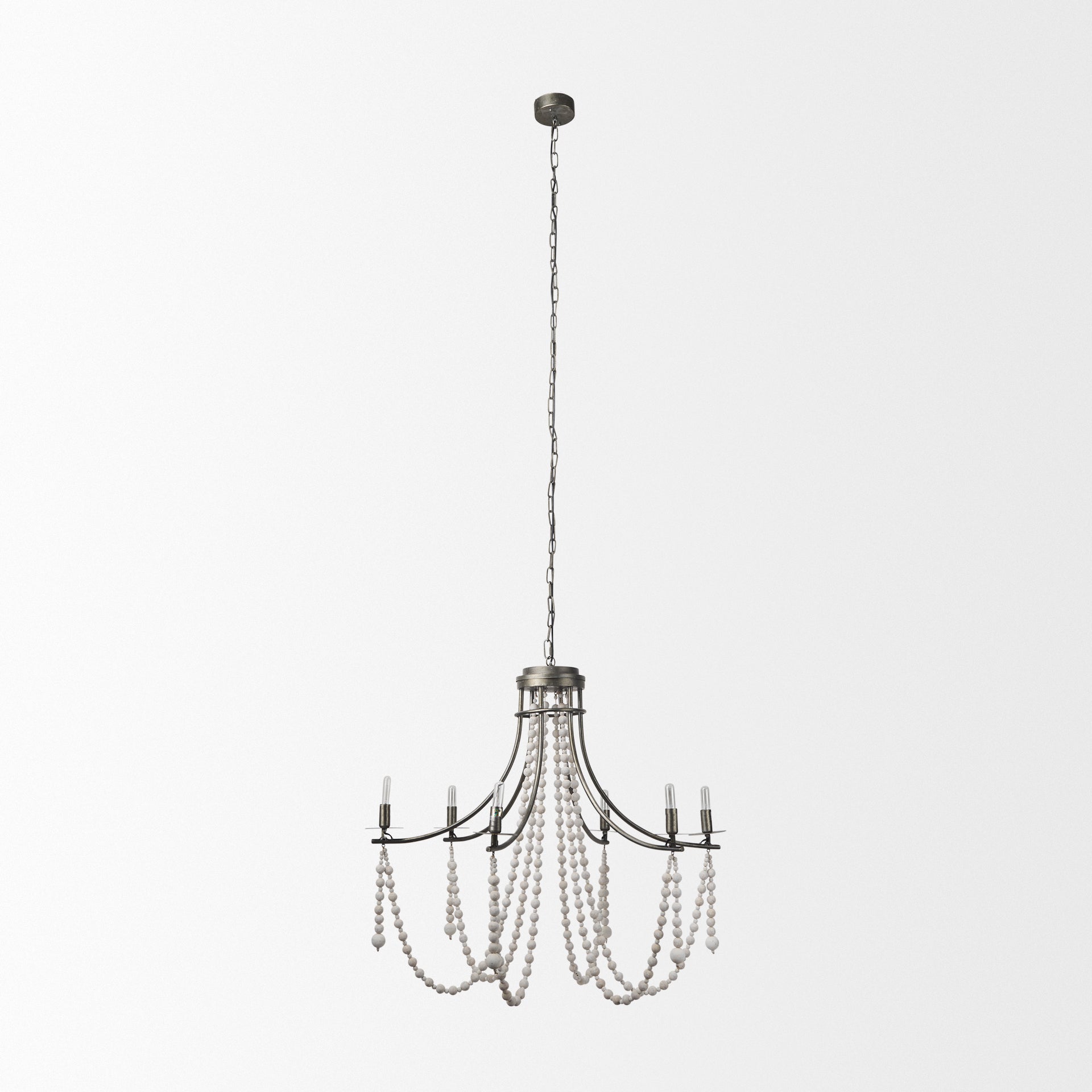 Mercana Selma 37.8" x 33.3" x 96.9" Metal Chandelier