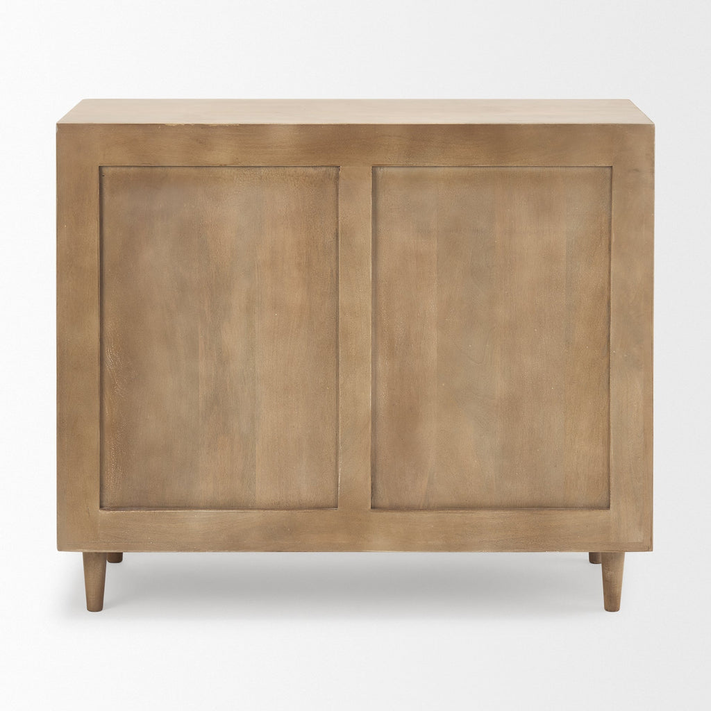 Mercana Tucker 36" x 15" x 30" Solid Wood Accent Cabinet