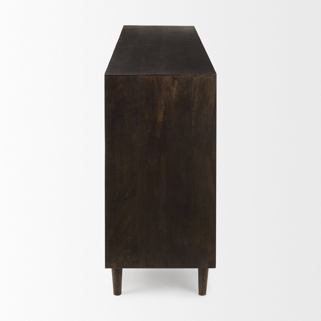 Mercana Tucker 71.8" x 15" x 30.3" Solid Wood Sideboard