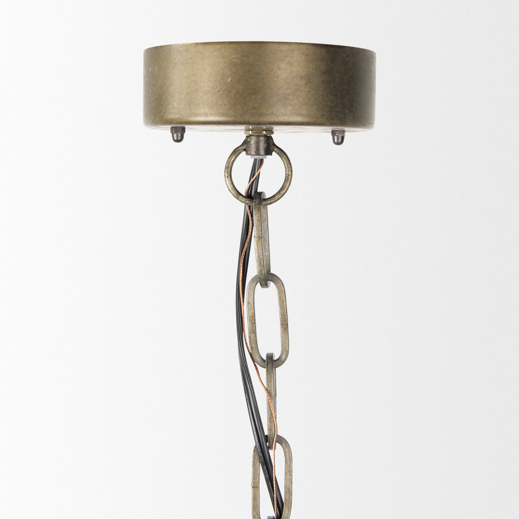 Mercana Kiley 15.7" x 15.7" x 37.2" Metal Pendant Lighting