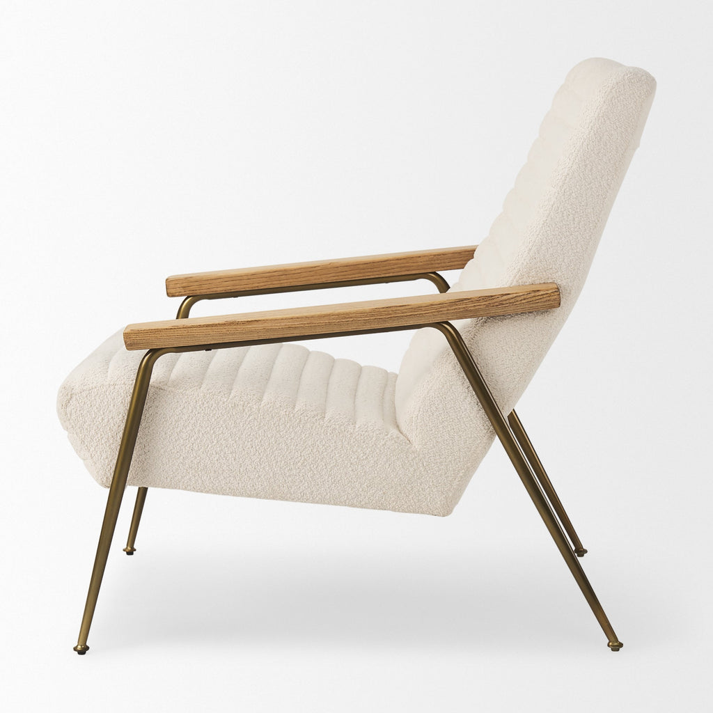 Mercana Grosjean 27.6" x 37" x 34.6" Fabric Side Chair
