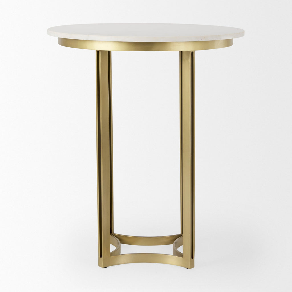 Mercana Tanner 32" x 32" x 36" Metal Dining Table