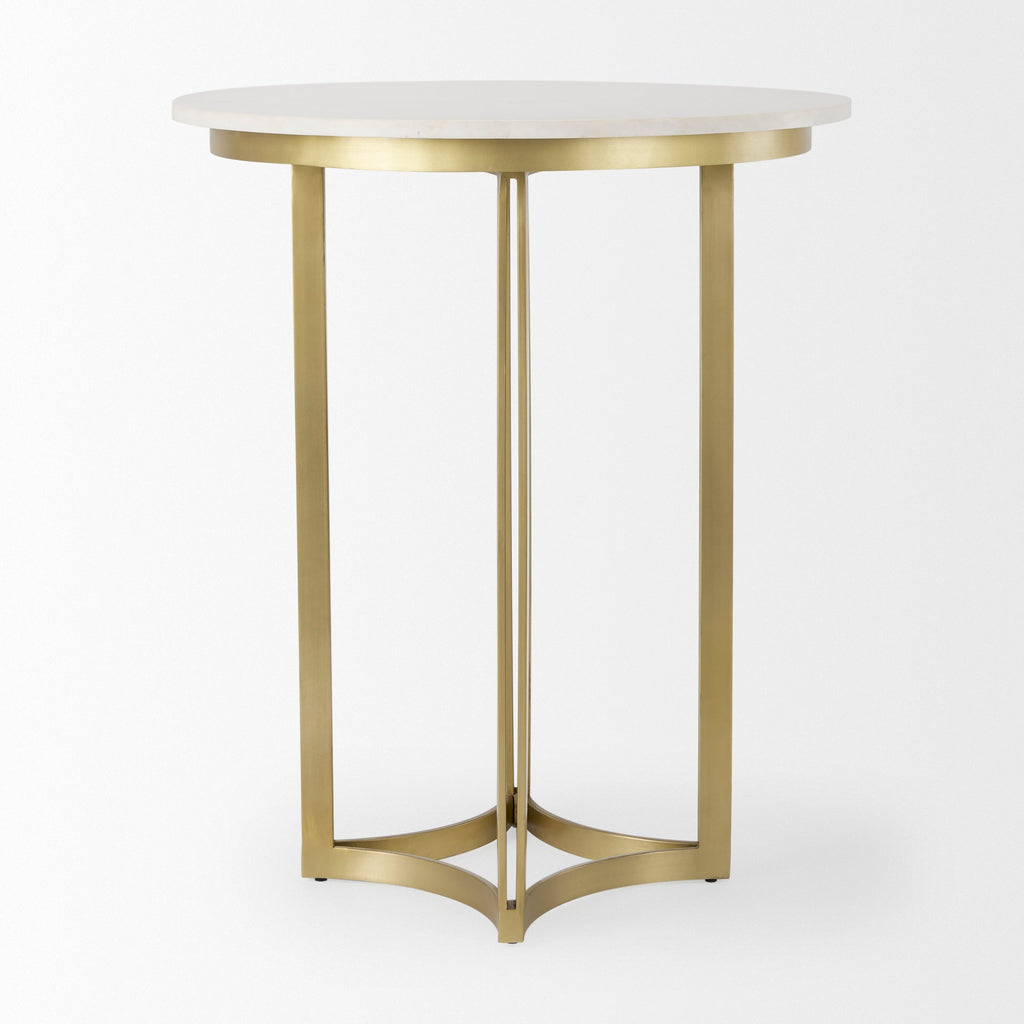 Mercana Tanner 32" x 32" x 36" Metal Dining Table