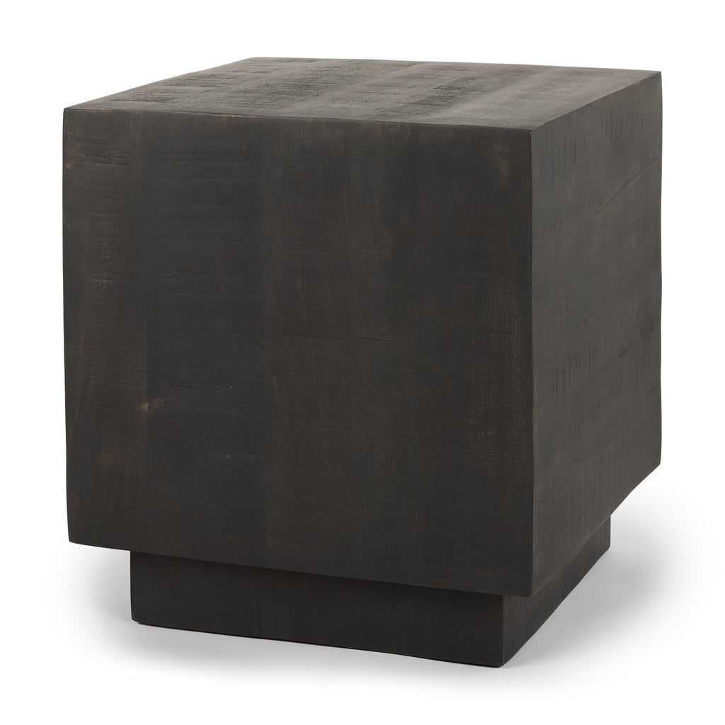 Mercana Hayden 22" x 22" x 24" Solid Wood Side Table
