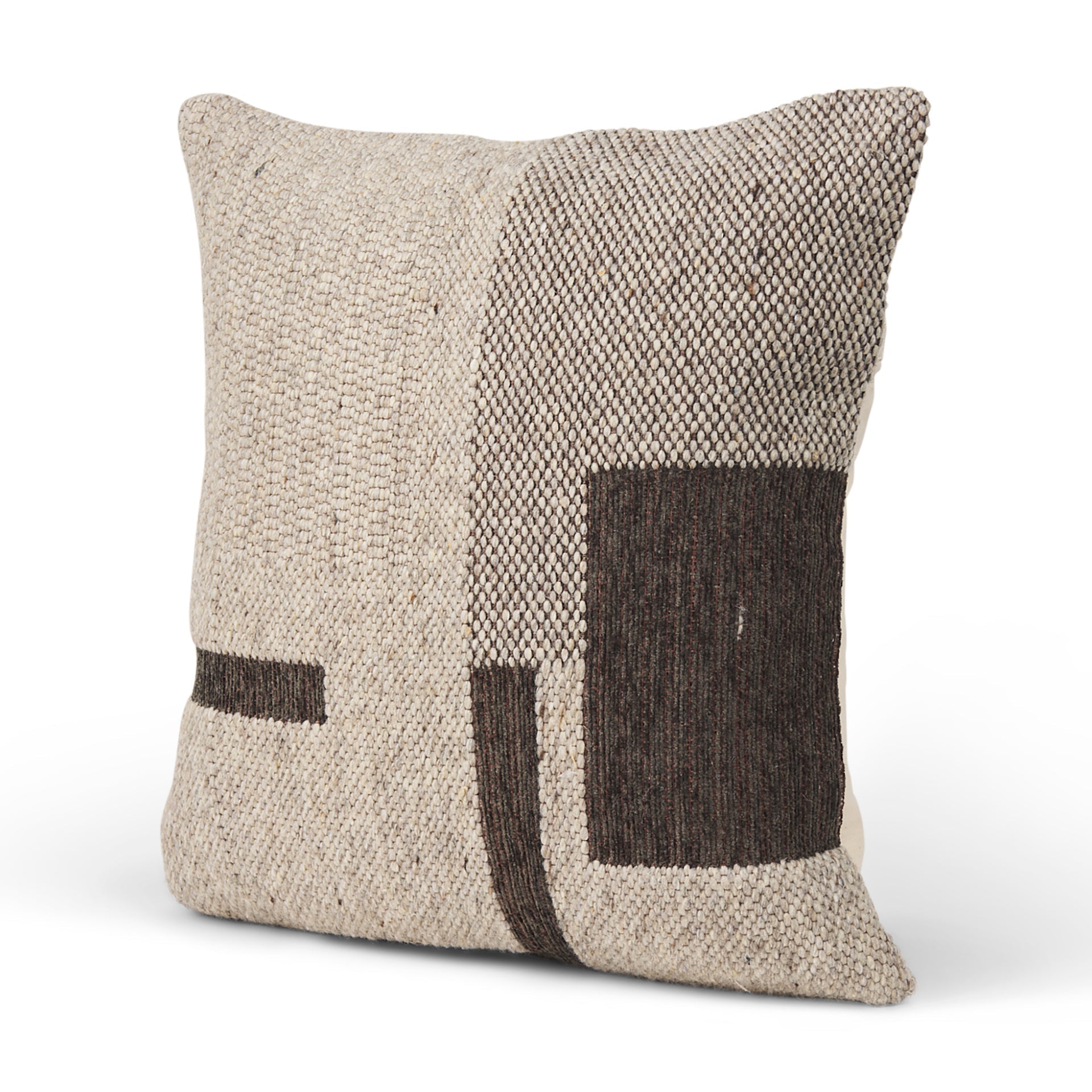 Mercana Kyle 20" x 1" x 20" Wool Blend Pillow cover