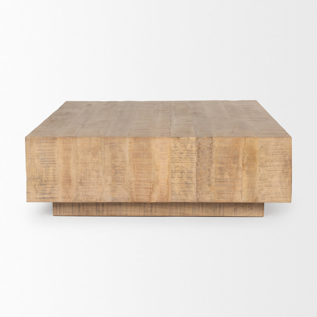 Mercana Hayden 48" x 48" x 16" Solid Wood Coffee Table - Square