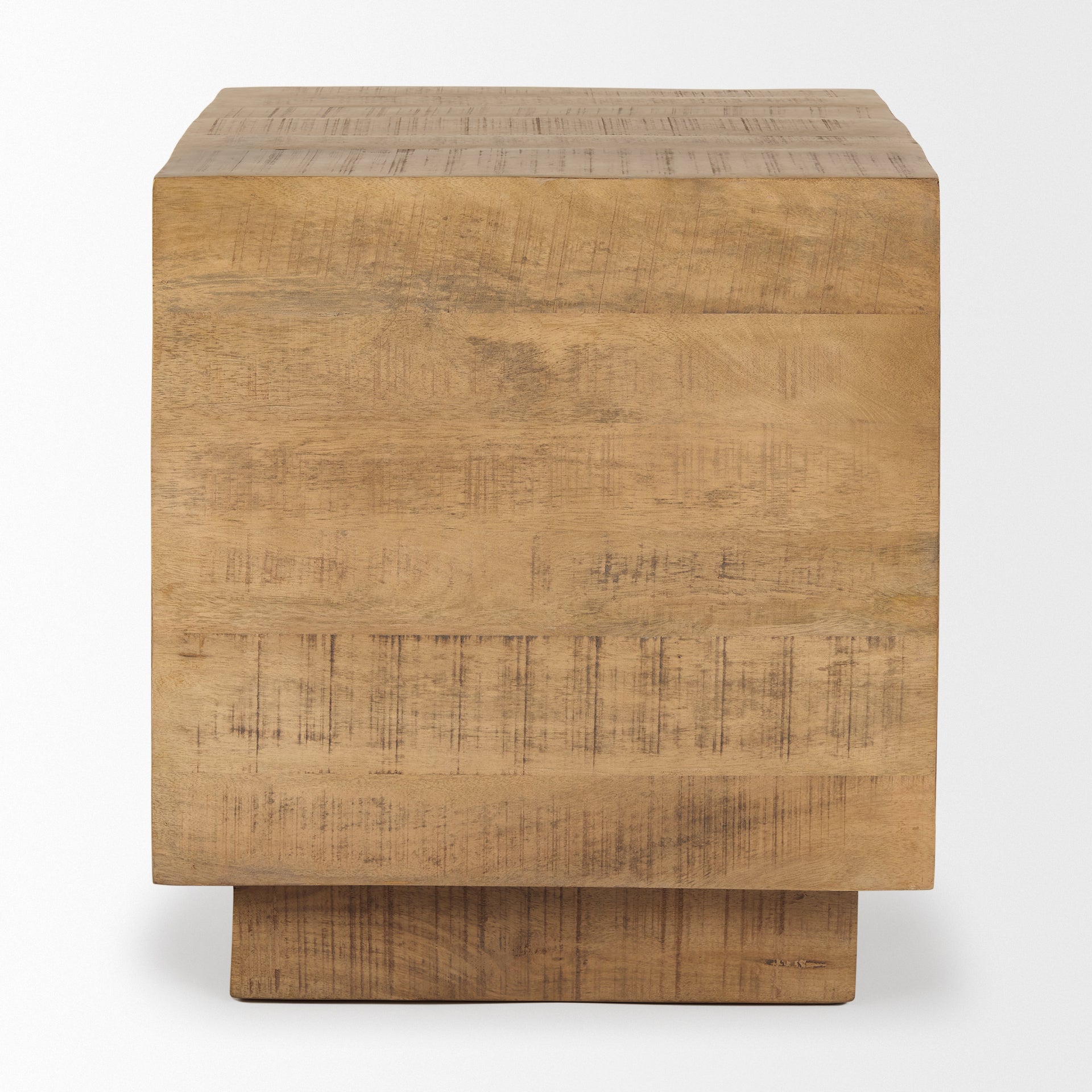 Mercana Hayden 22" x 22" x 24" Solid Wood Side Table