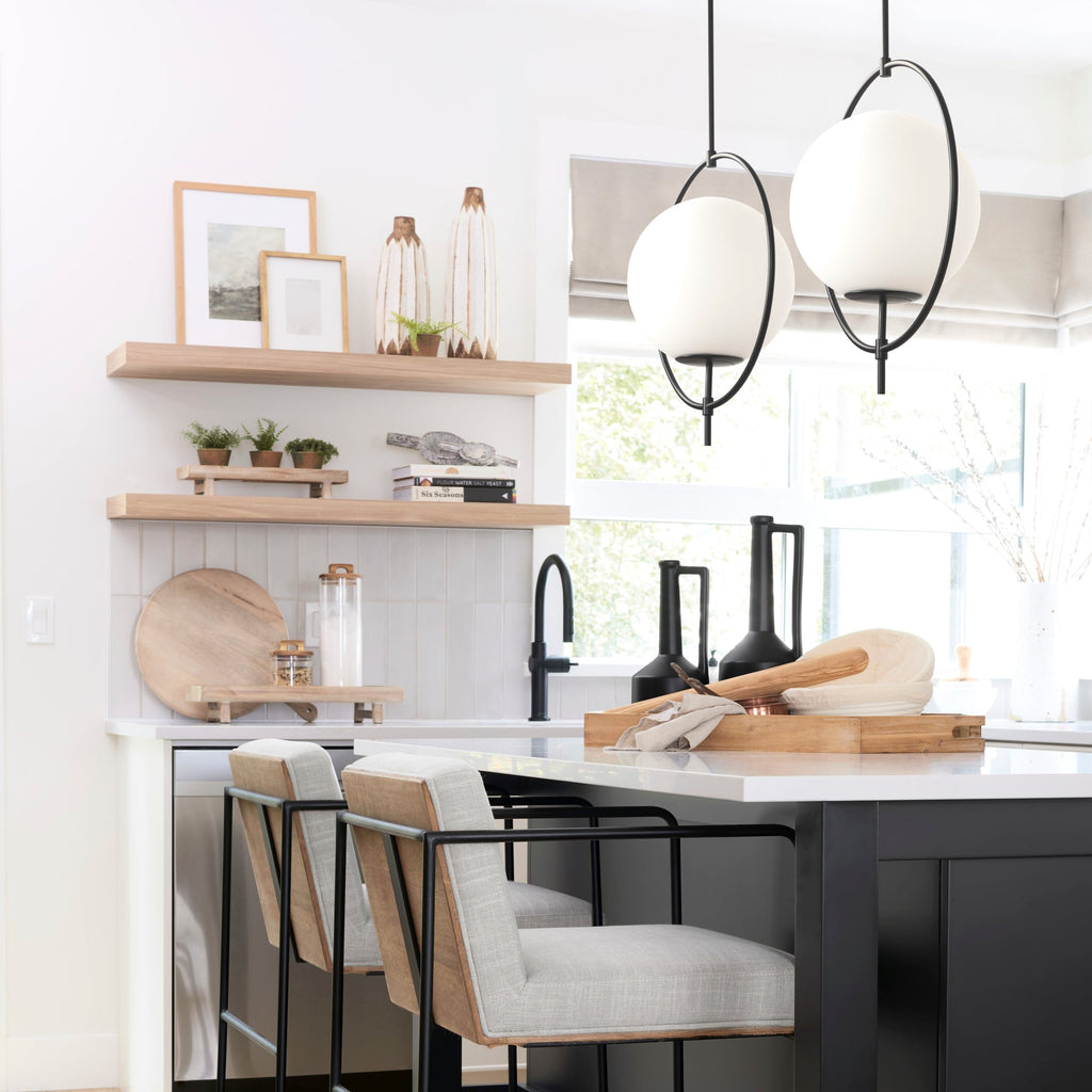 Mercana Farrah 17.7" x 11.8" x 45.3" Metal Pendant Lighting