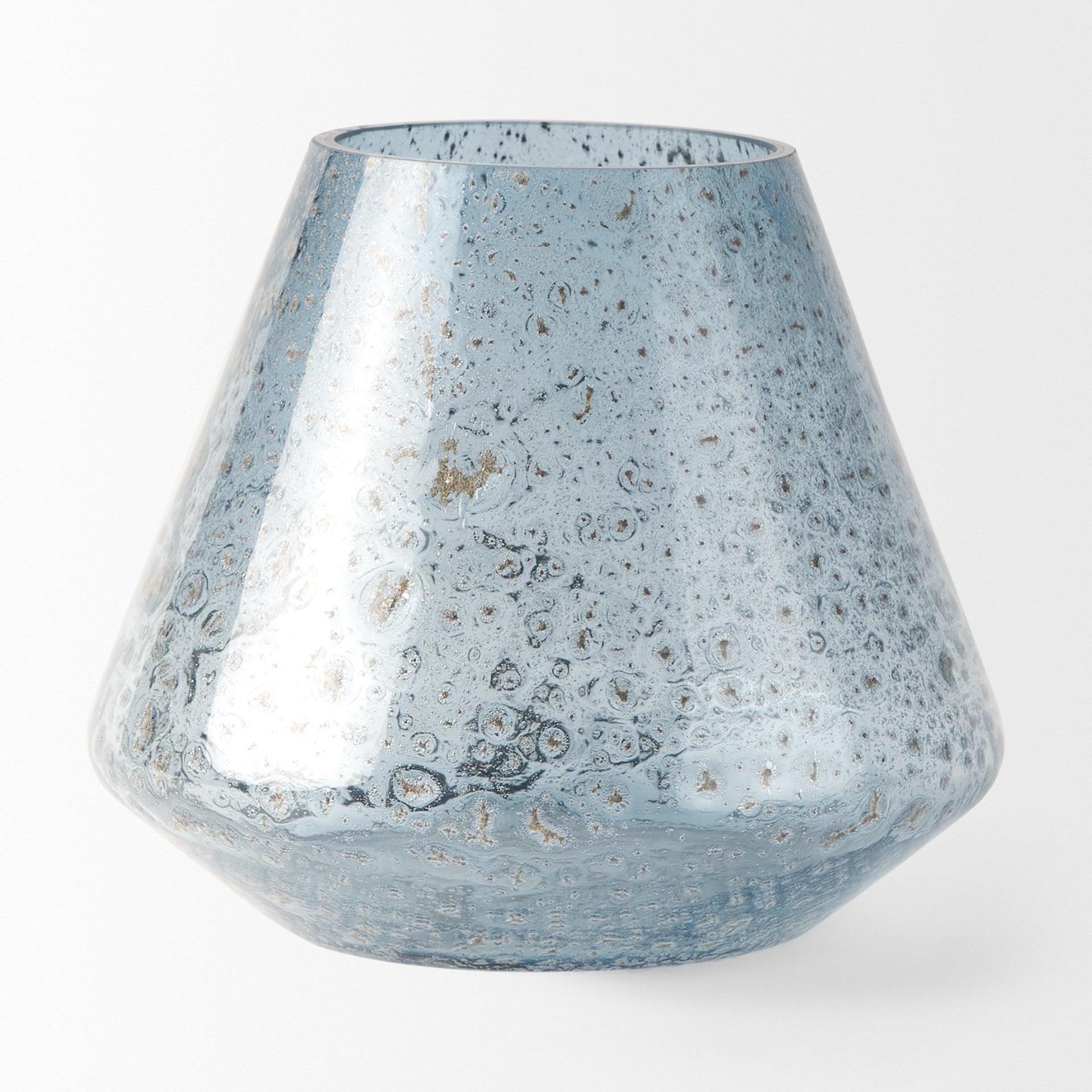 Mercana Robyn 7.8" x 7.8" x 6.8" Glass Vase