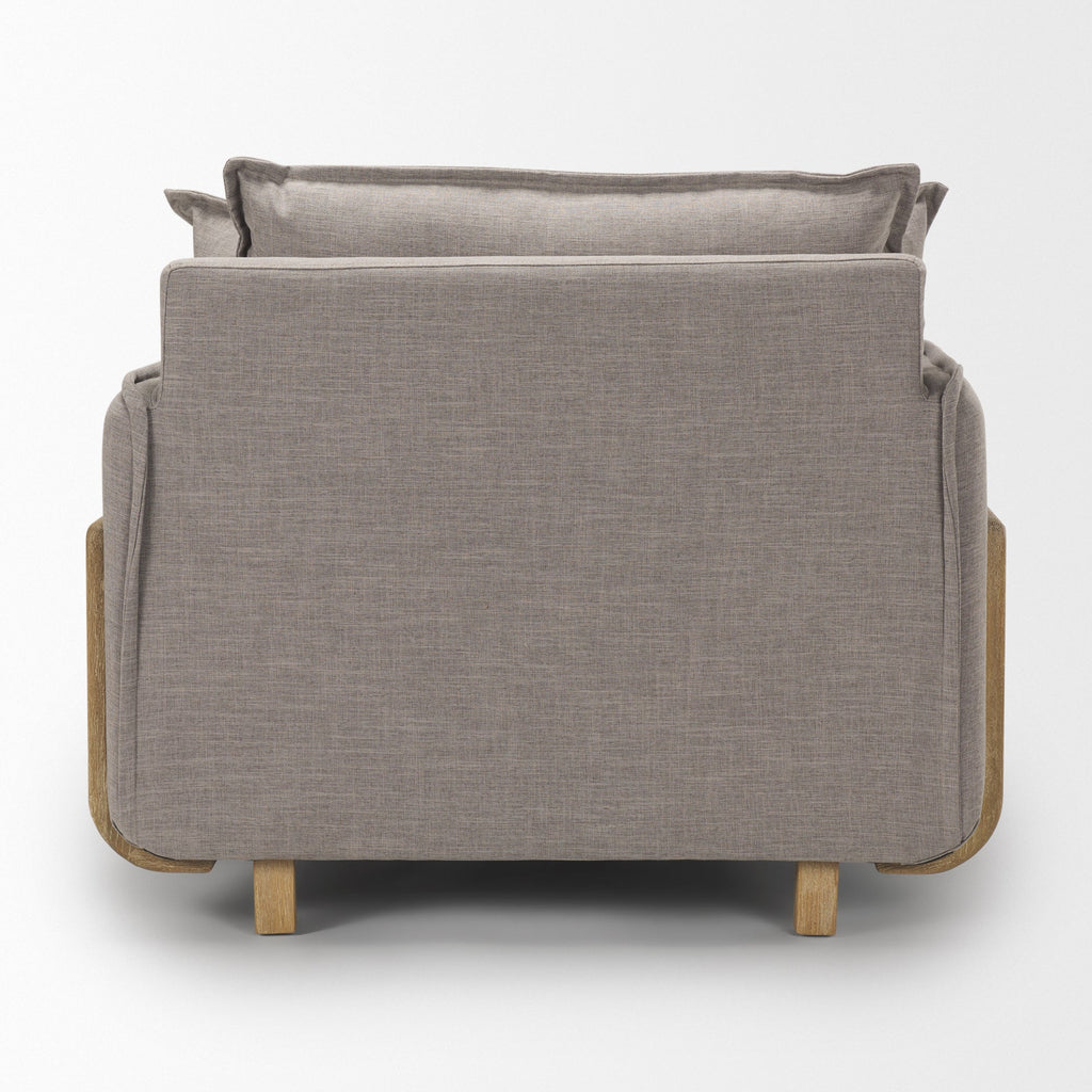 Mercana Roy 43.3" x 41.7" x 33.1" Arm Chair
