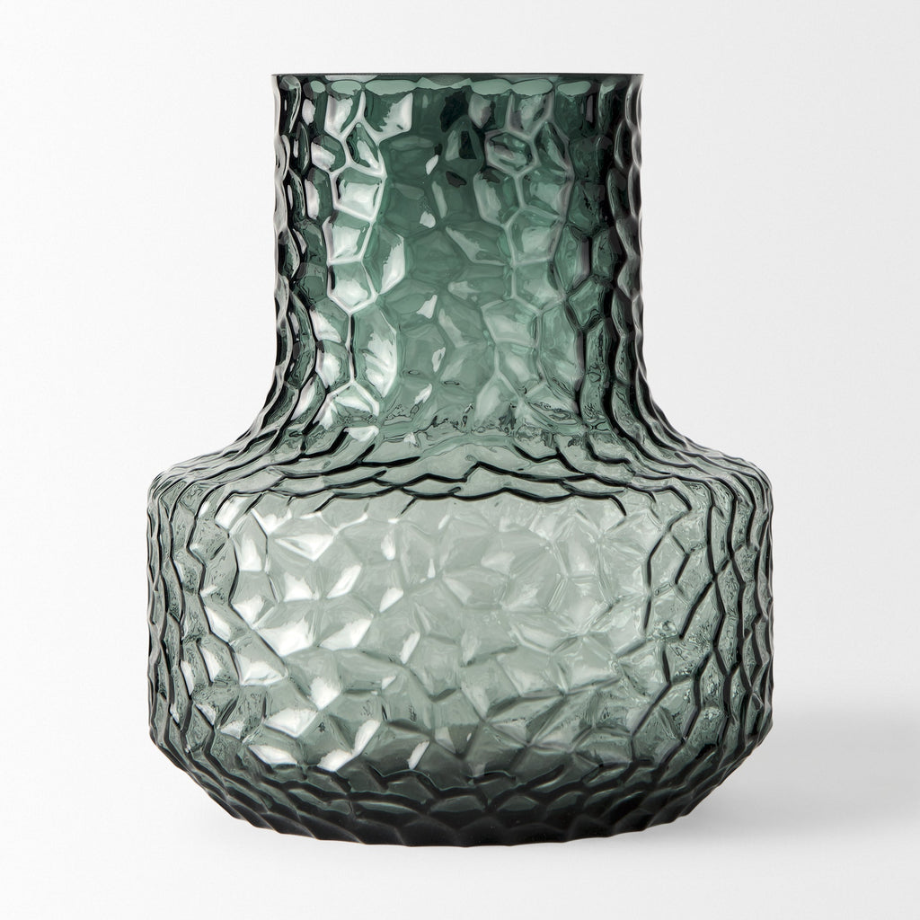 Mercana Jolene 6.3" x 6.3" x 7.2" Glass Vase