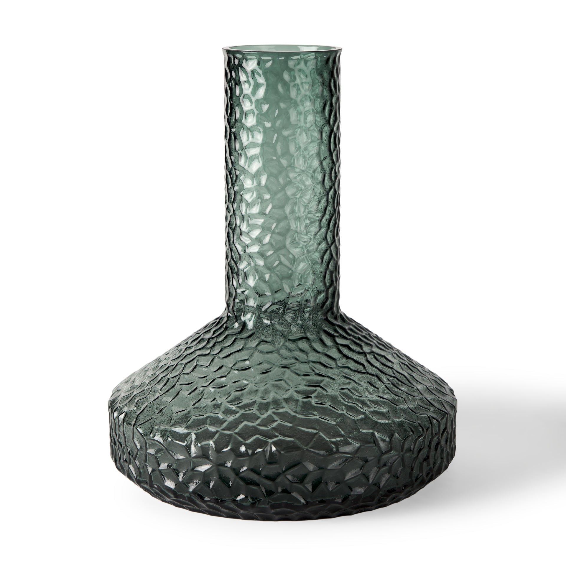 Mercana Jolene 9.8" x 9.8" x 11.8" Glass Vase