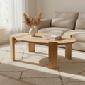 Mercana Evelyn 48" x 30" x 16" Solid Wood Coffee Table