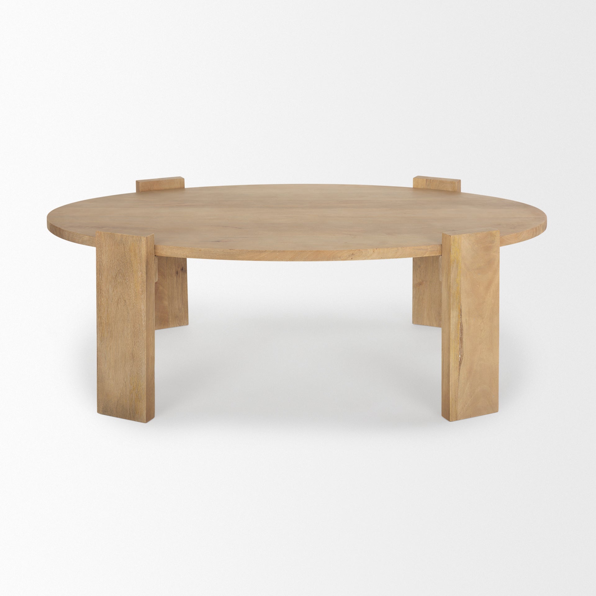 Mercana Evelyn 48" x 30" x 16" Solid Wood Coffee Table
