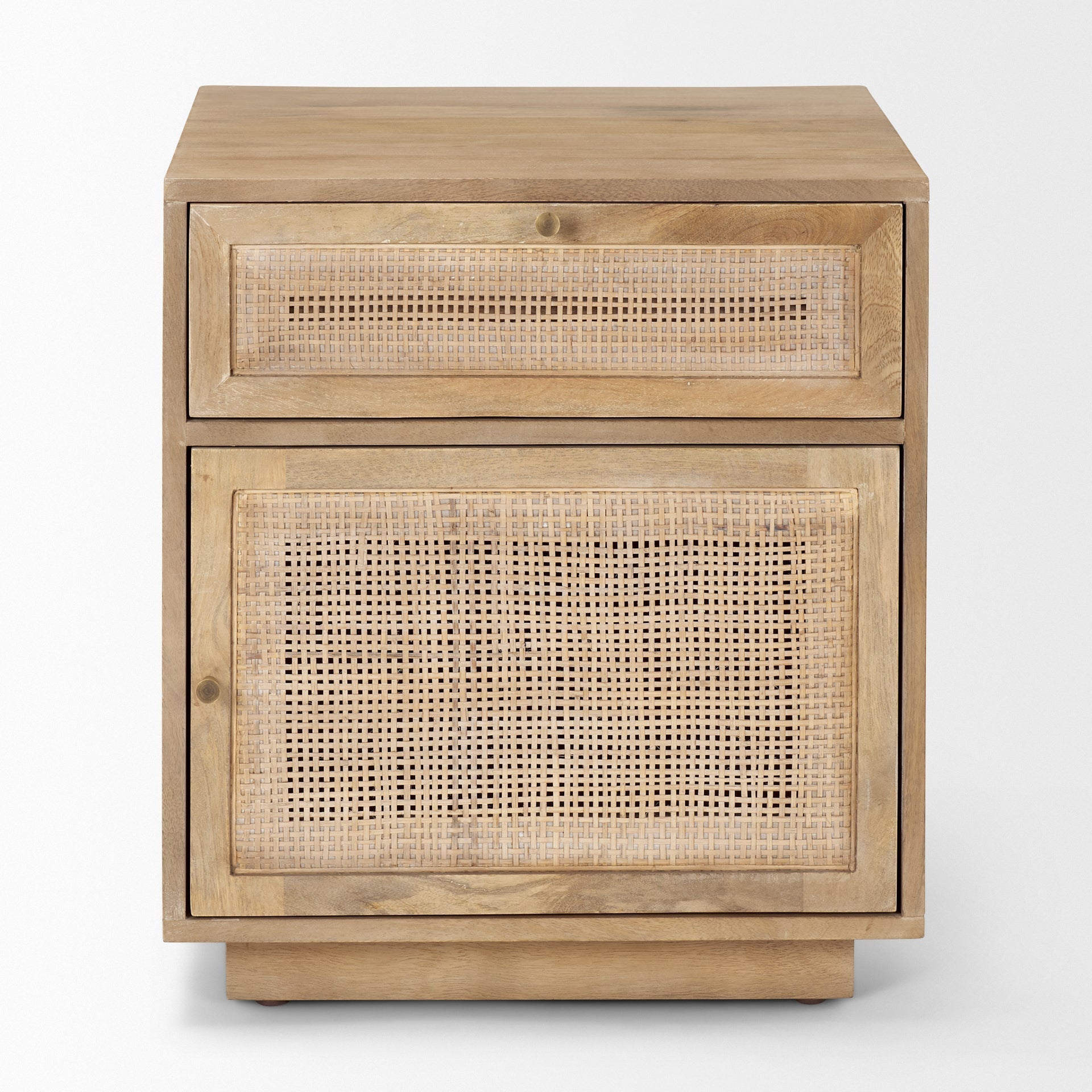 Mercana Grier 19" x 19" x 21" Solid Wood Side Table
