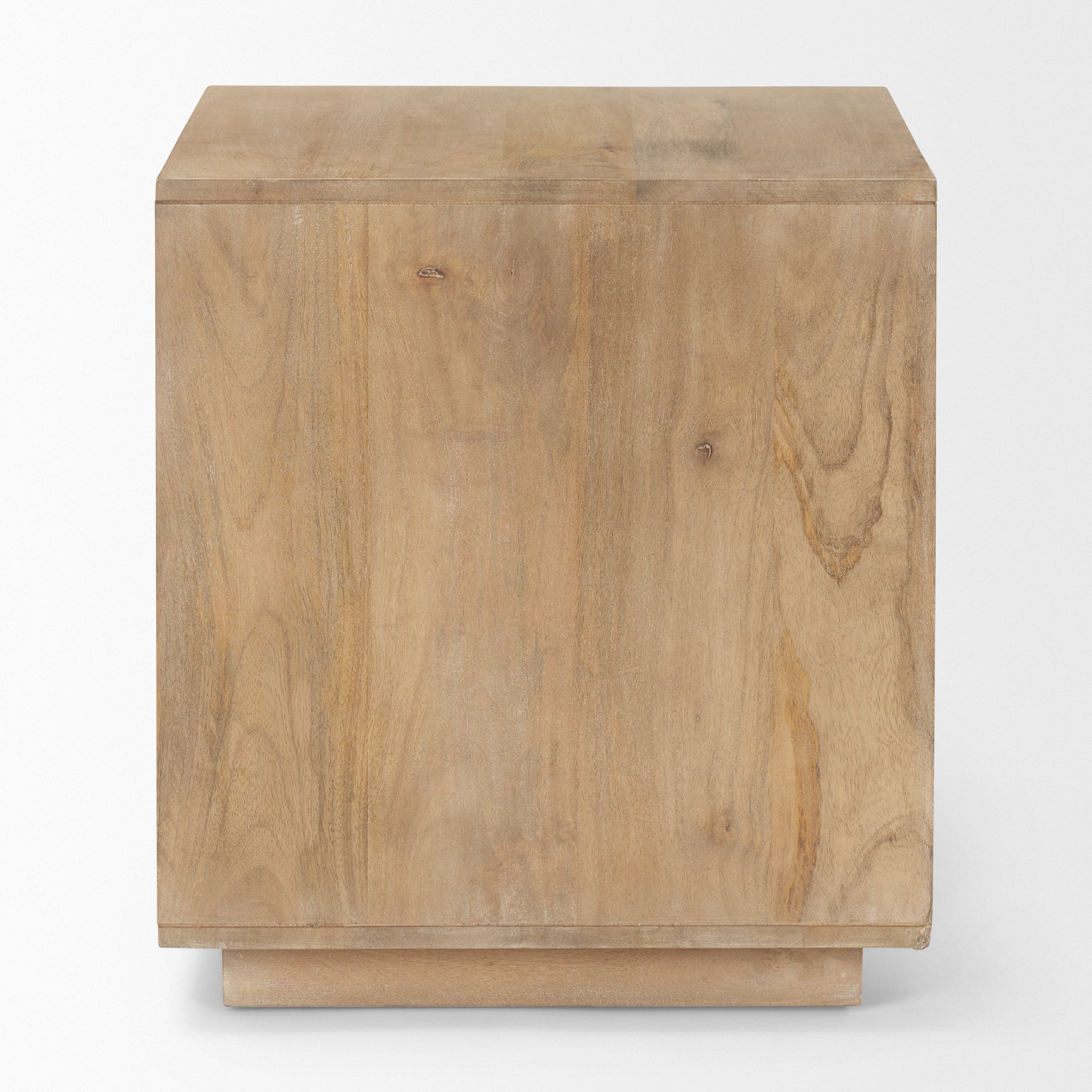 Mercana Grier 19" x 19" x 21" Solid Wood Side Table