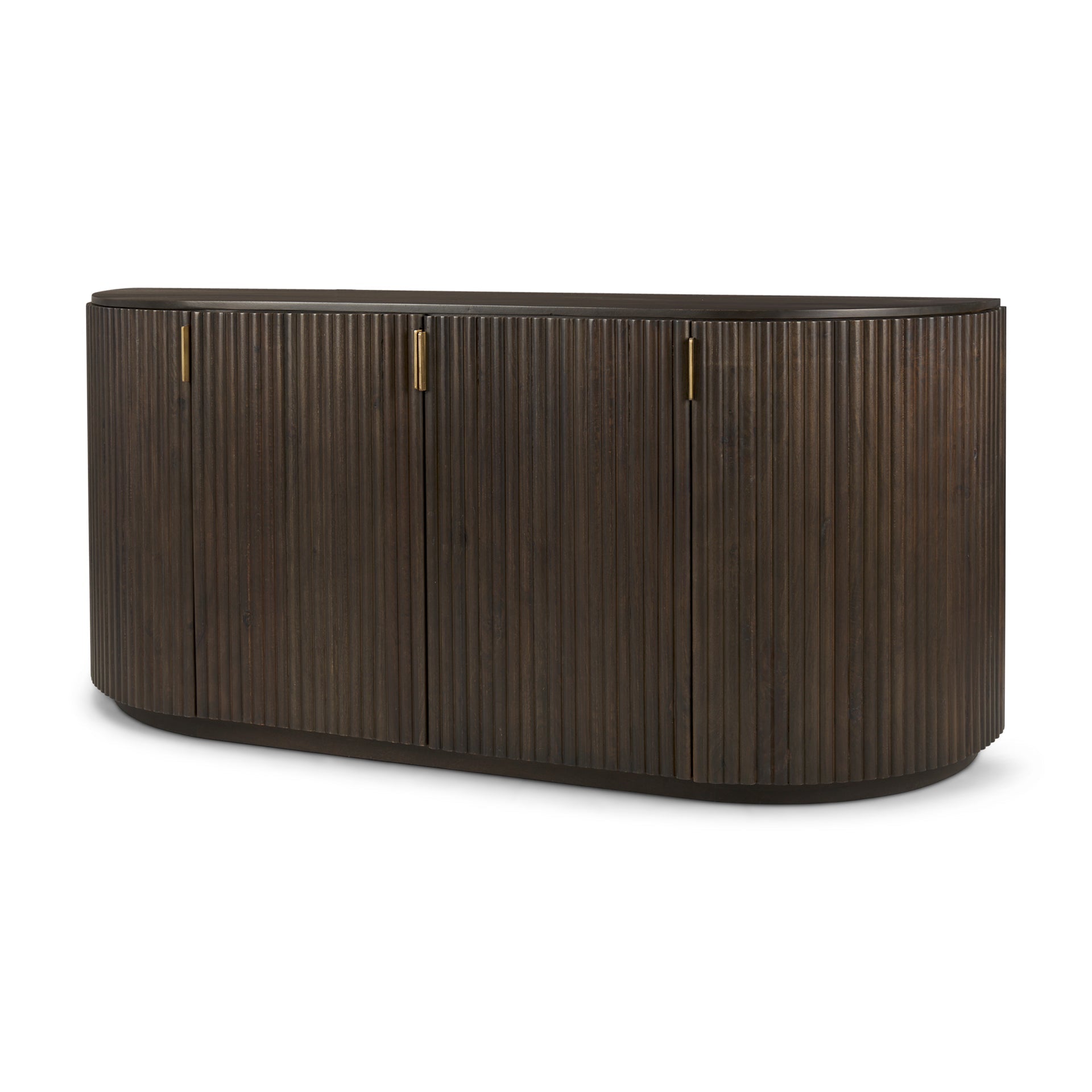 Mercana Terra 72" x 19" x 32" Solid Wood Sideboard