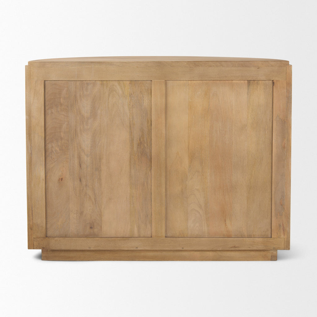 Mercana Terra 42" x 19" x 32" Solid Wood Accent Cabinet