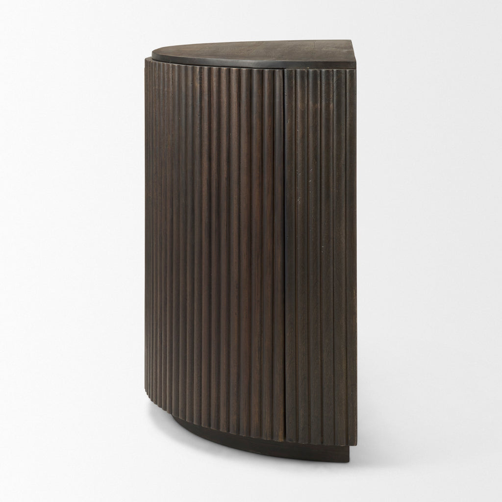 Mercana Terra 42" x 19" x 32" Solid Wood Accent Cabinet