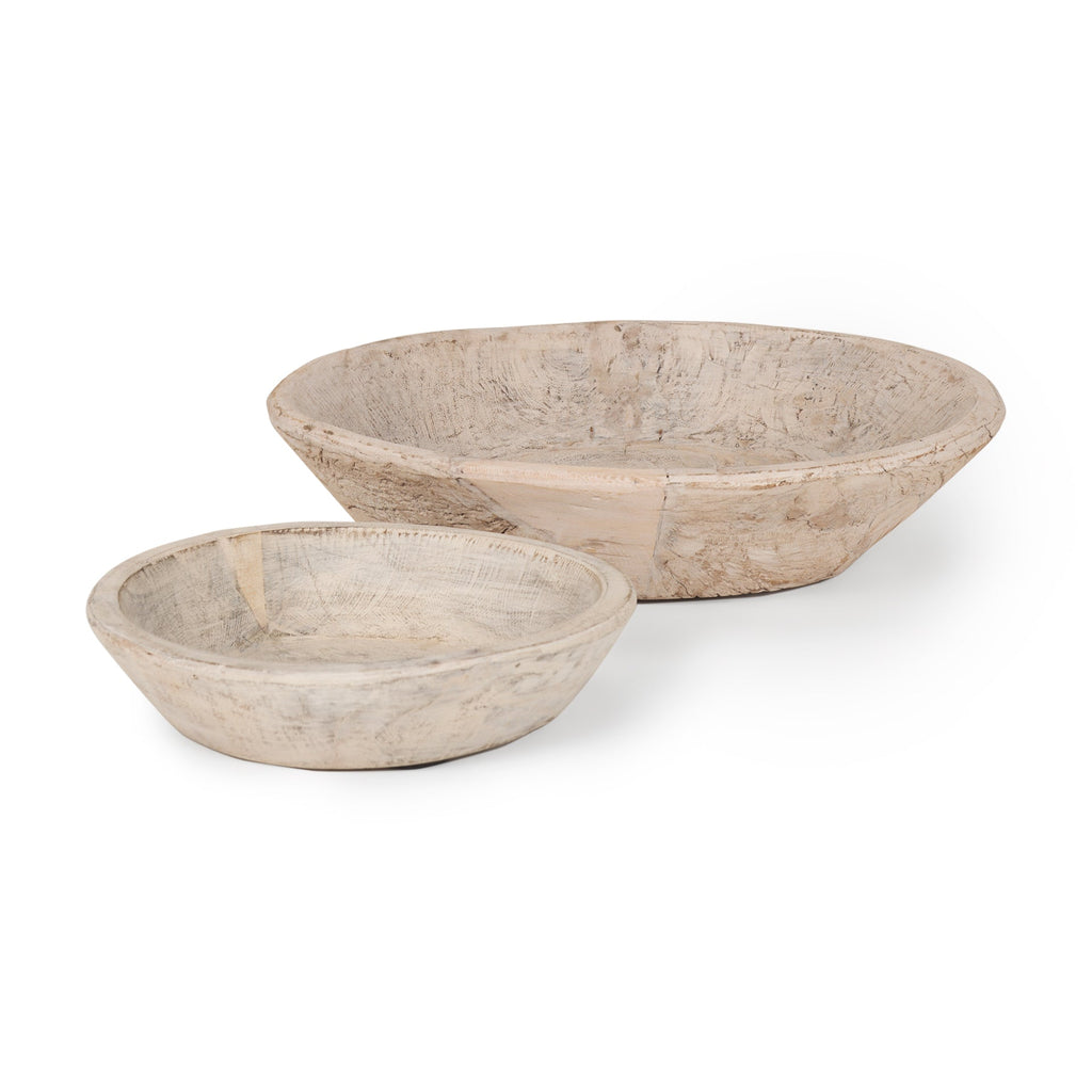Mercana Nikita 20" x 20" x 5" Wood Bowl