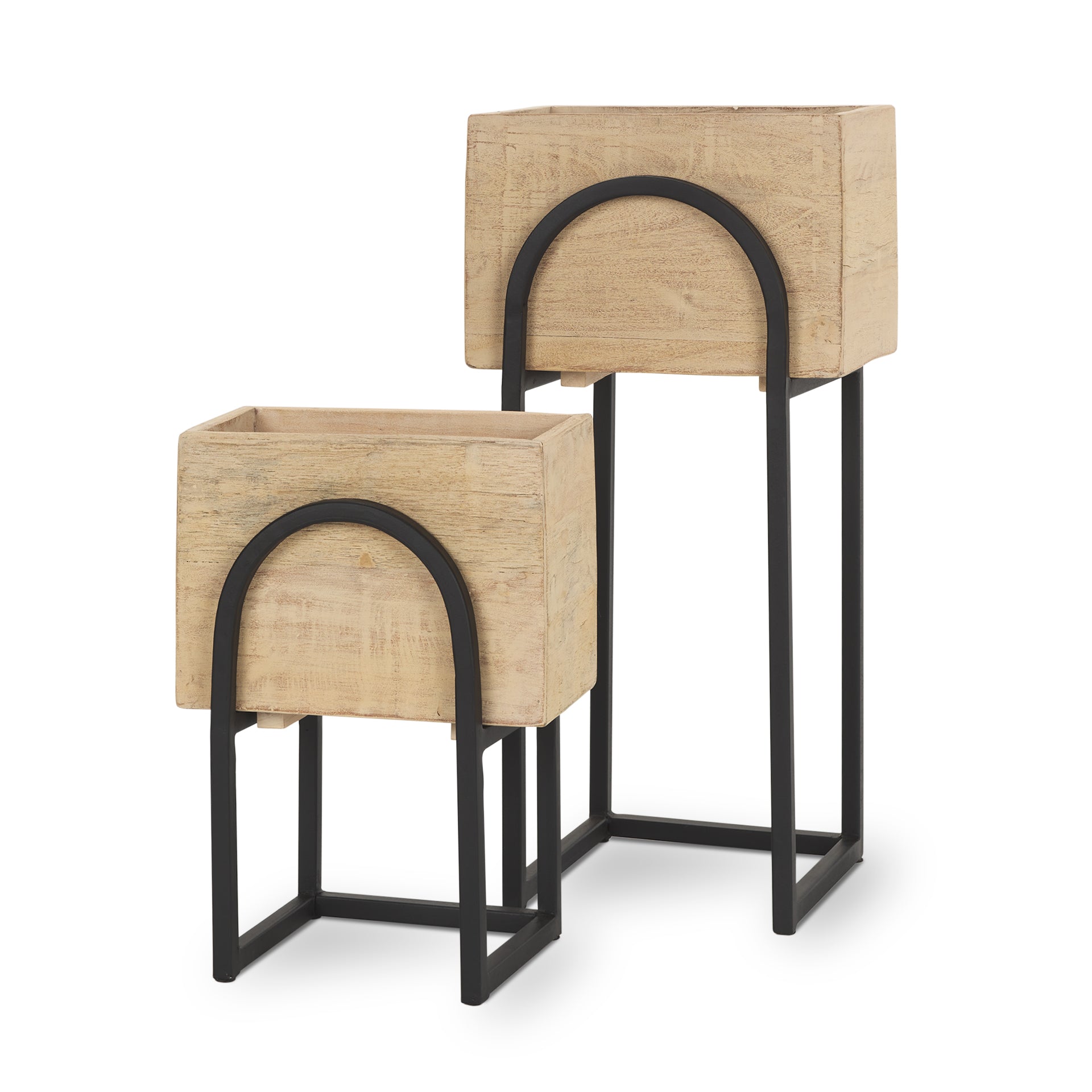 Mercana Jadine 15" x 12" x 29.5" Metal Pot