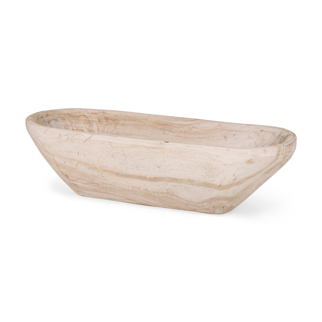 Mercana Athena 26" x 10" x 7" Wood Bowl