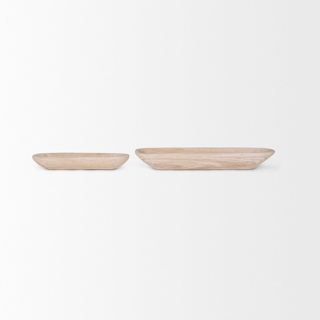 Mercana Athena 34" x 8" x 5" Solid Wood Tray
