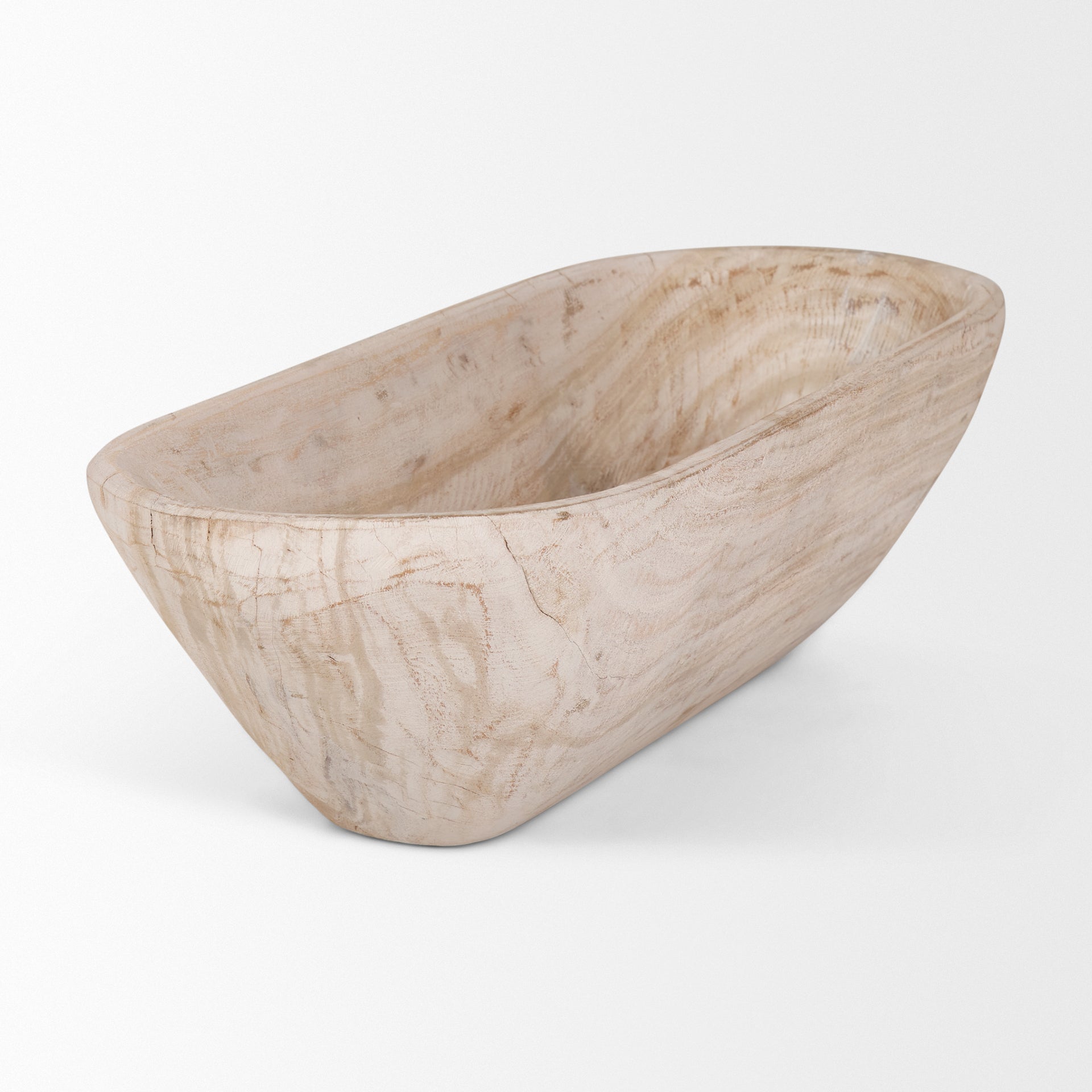 Mercana Athena 26" x 10" x 7" Wood Bowl