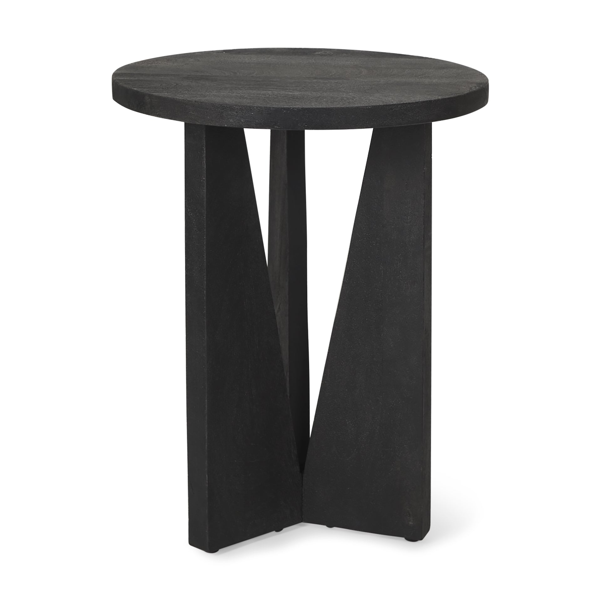 Mercana Mattius 18" x 18" x 22.5" Solid Wood Side Table