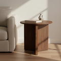 Mercana Enzo 32" x 32" x 30" Solid Wood Side Table