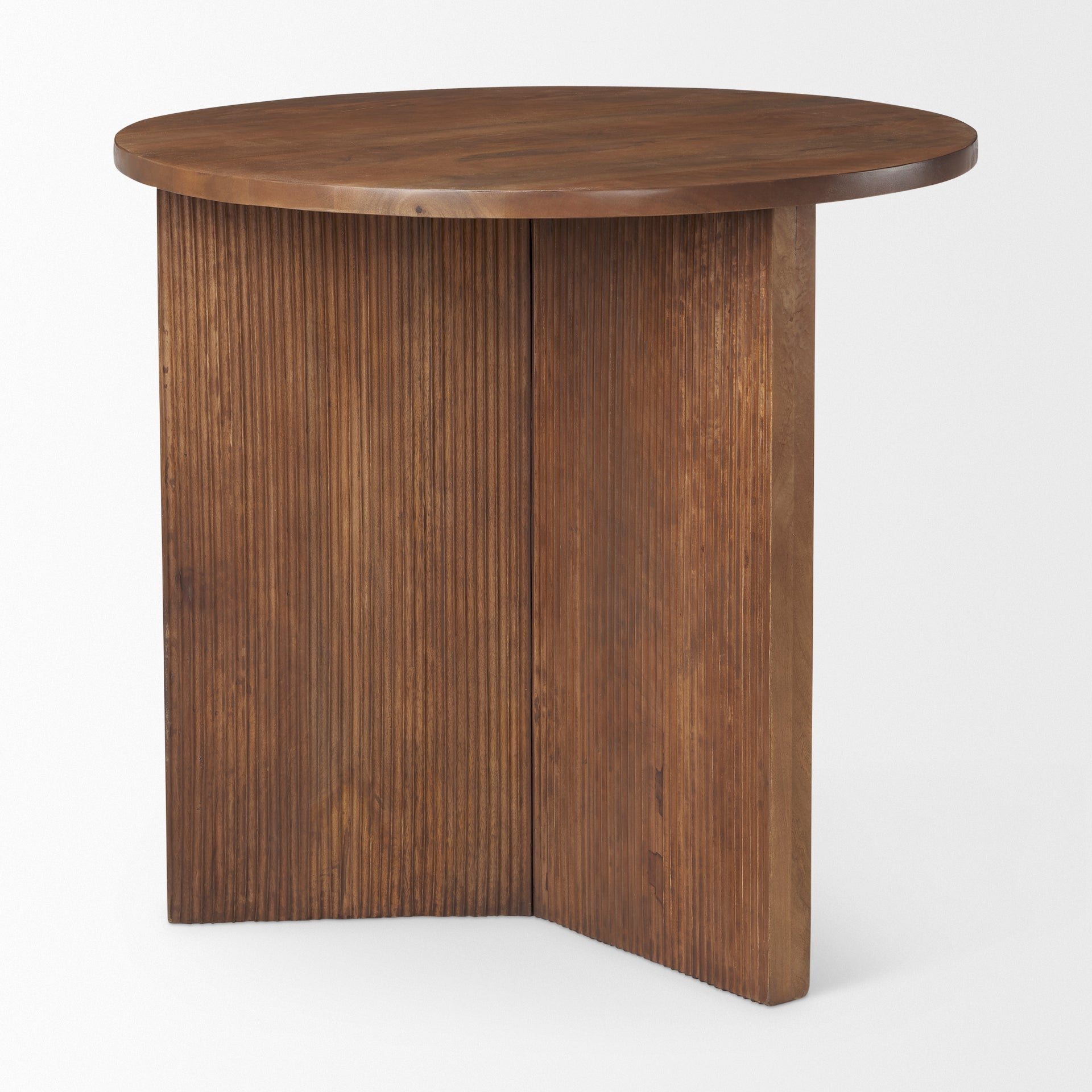 Mercana Enzo 32" x 32" x 30" Solid Wood Side Table