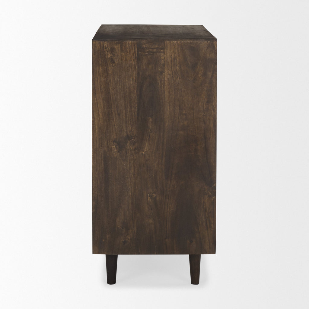 Mercana Tucker 36" x 15" x 30" Solid Wood Accent Cabinet