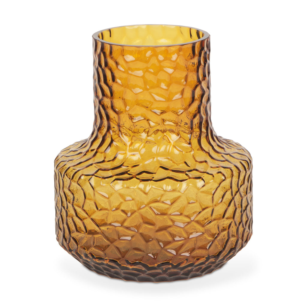 Mercana Jolene 6.3" x 6.3" x 7.2" Glass Vase