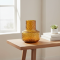 Mercana Jolene 6.3" x 6.3" x 7.2" Glass Vase