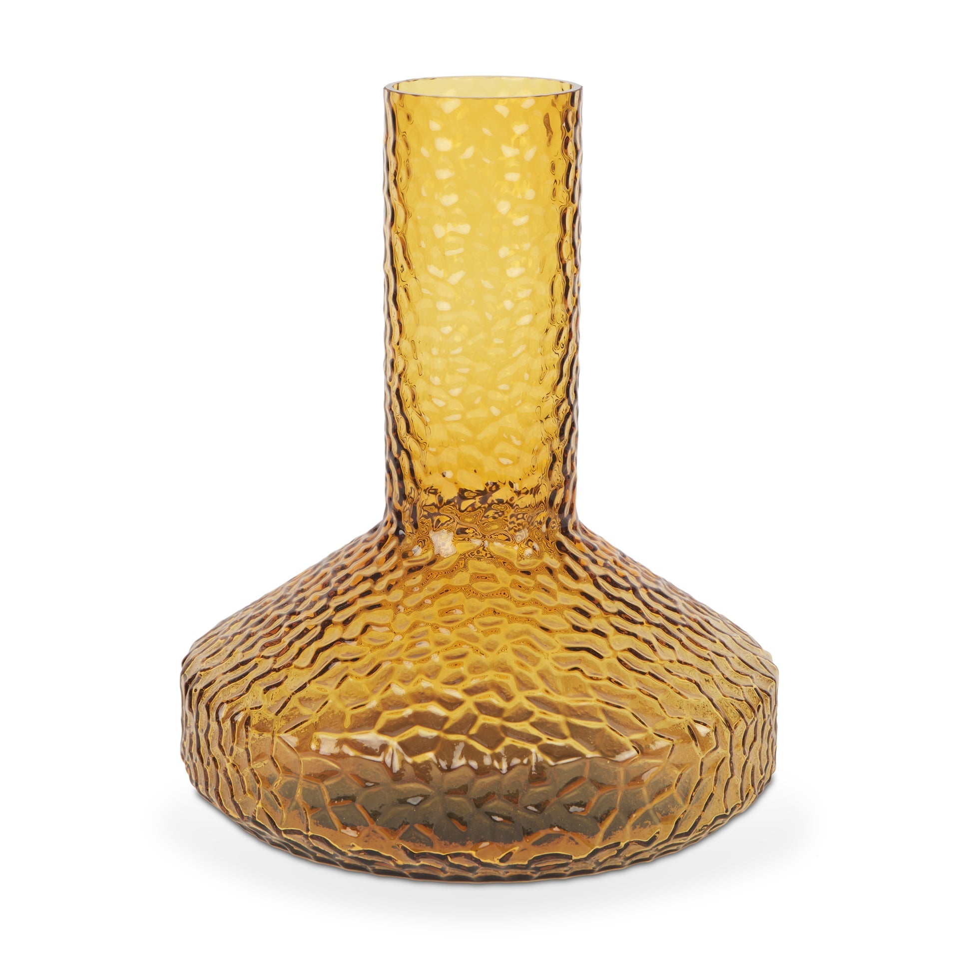 Mercana Jolene 9.8" x 9.8" x 11.8" Glass Vase