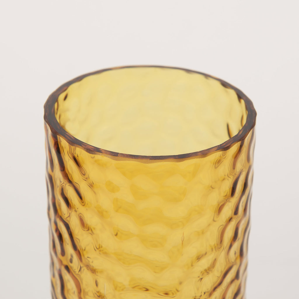 Mercana Jolene 9.8" x 9.8" x 11.8" Glass Vase