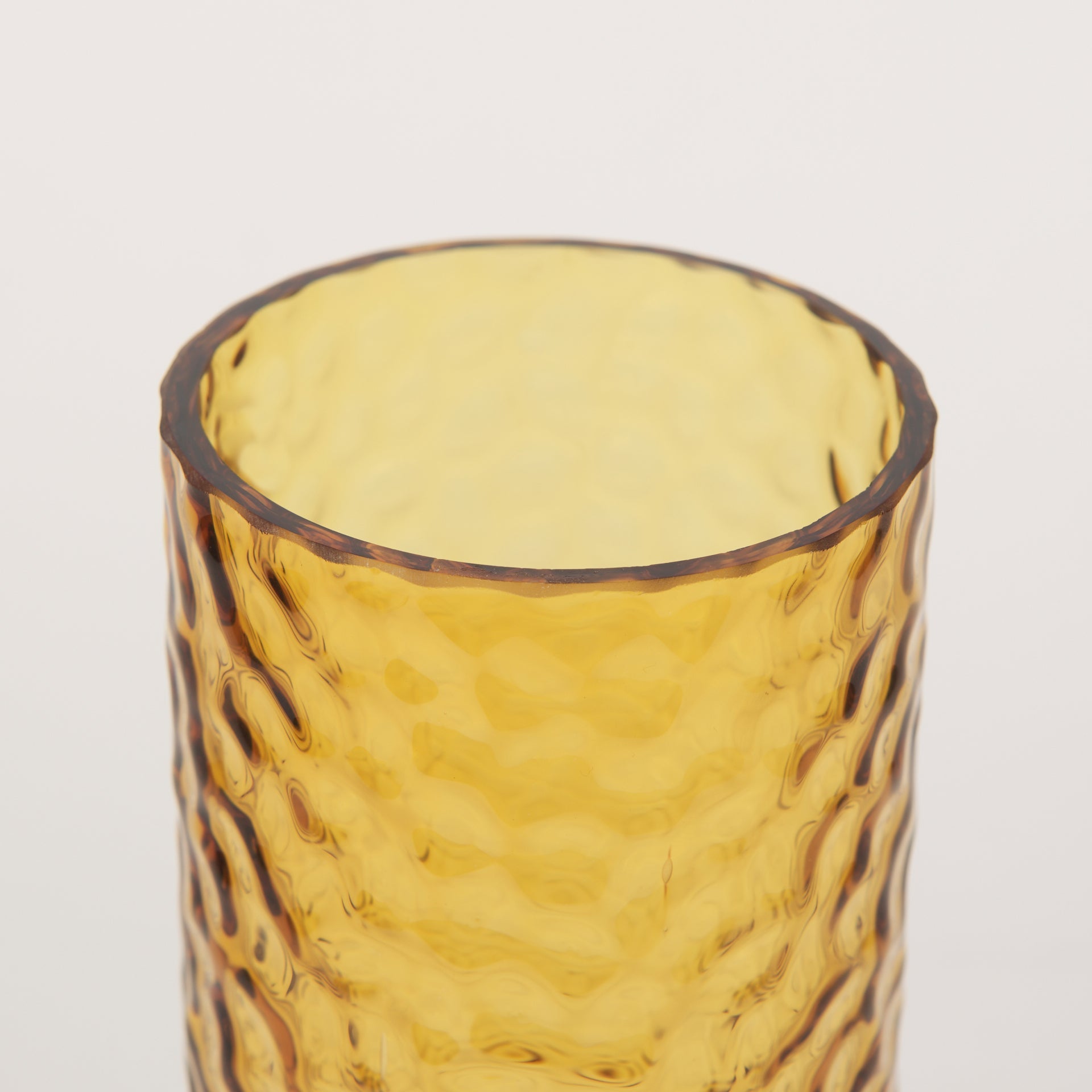 Mercana Jolene 9.8" x 9.8" x 11.8" Glass Vase