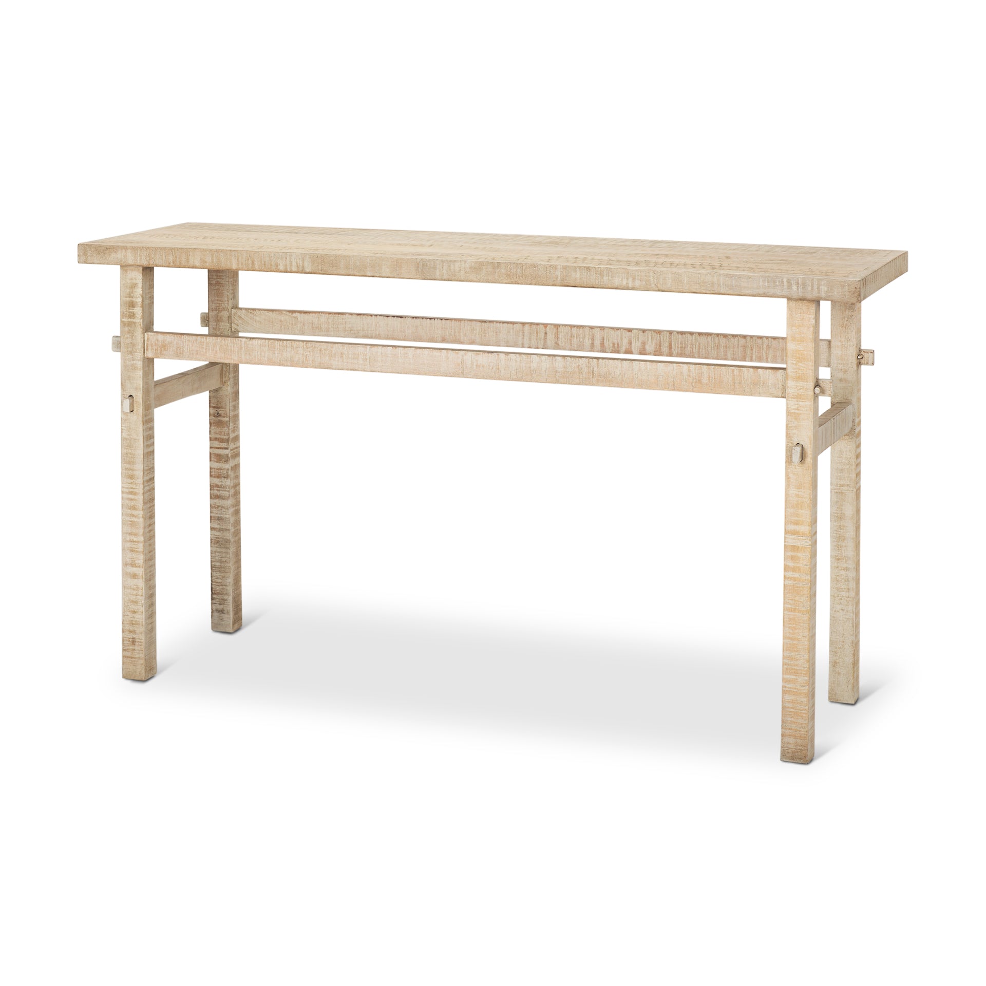 Mercana Rosie 54" x 16" x 30" Solid Wood Console Table