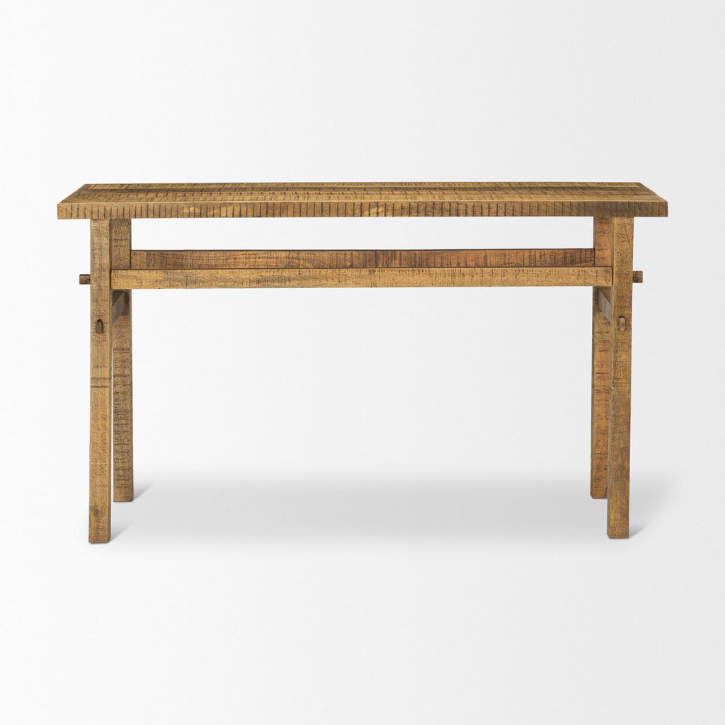 Mercana Rosie 54" x 16" x 30" Solid Wood Console Table