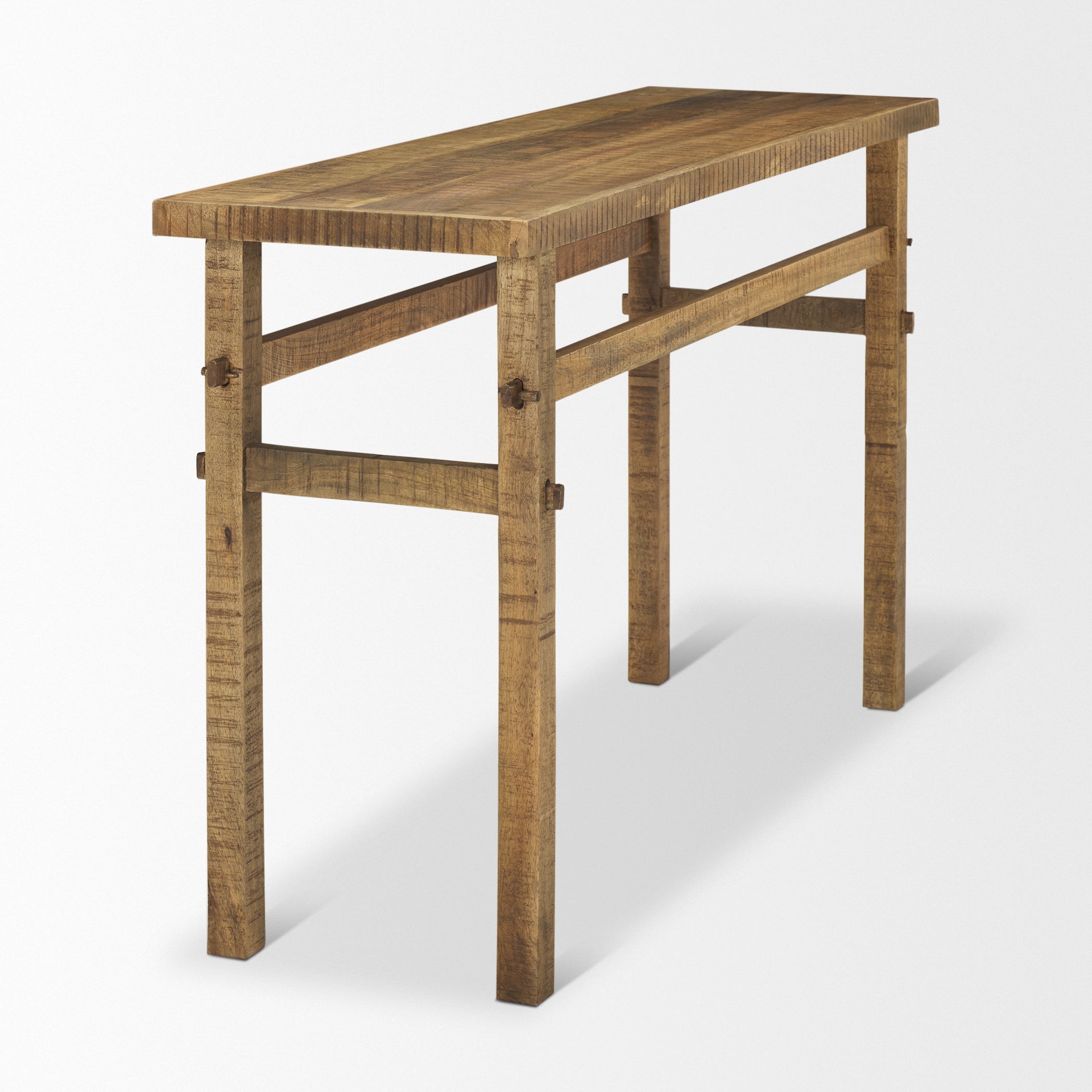 Mercana Rosie 54" x 16" x 30" Solid Wood Console Table