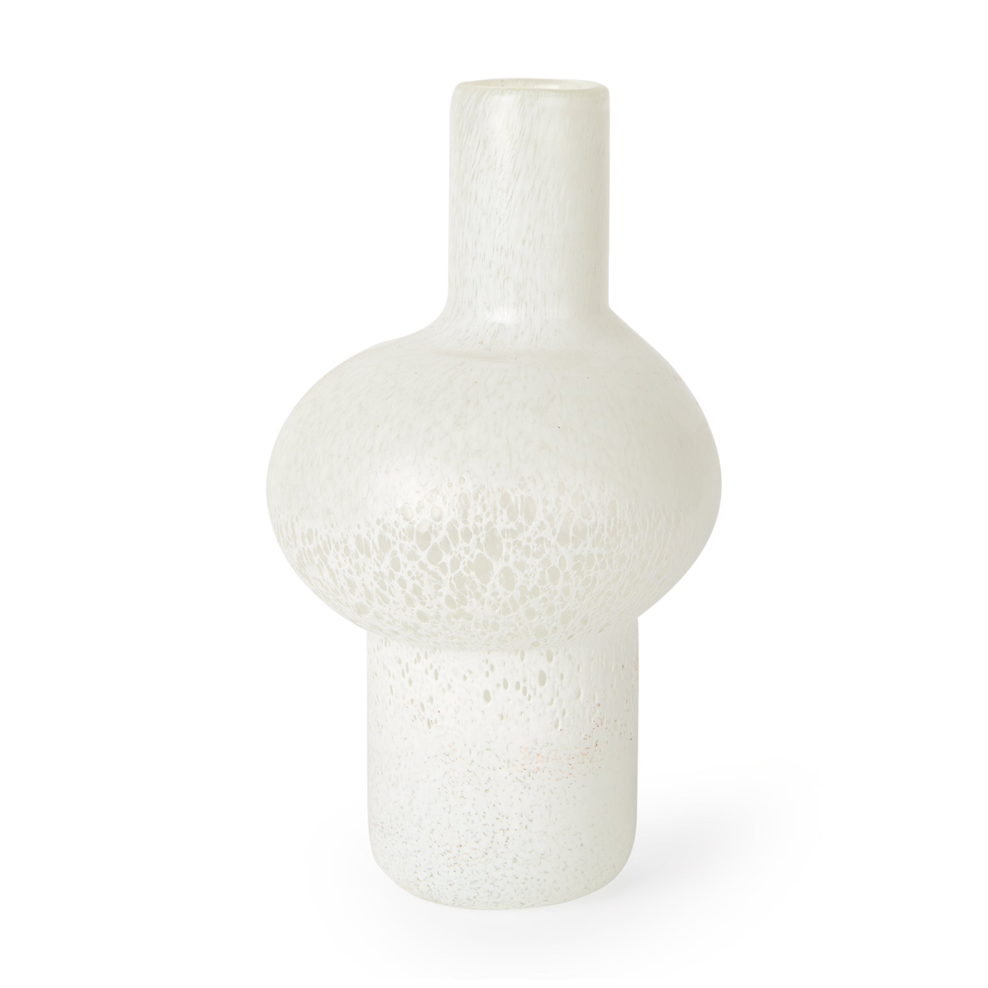 Mercana Heket 6.9" x 6.9" x 12.4" Glass Vase