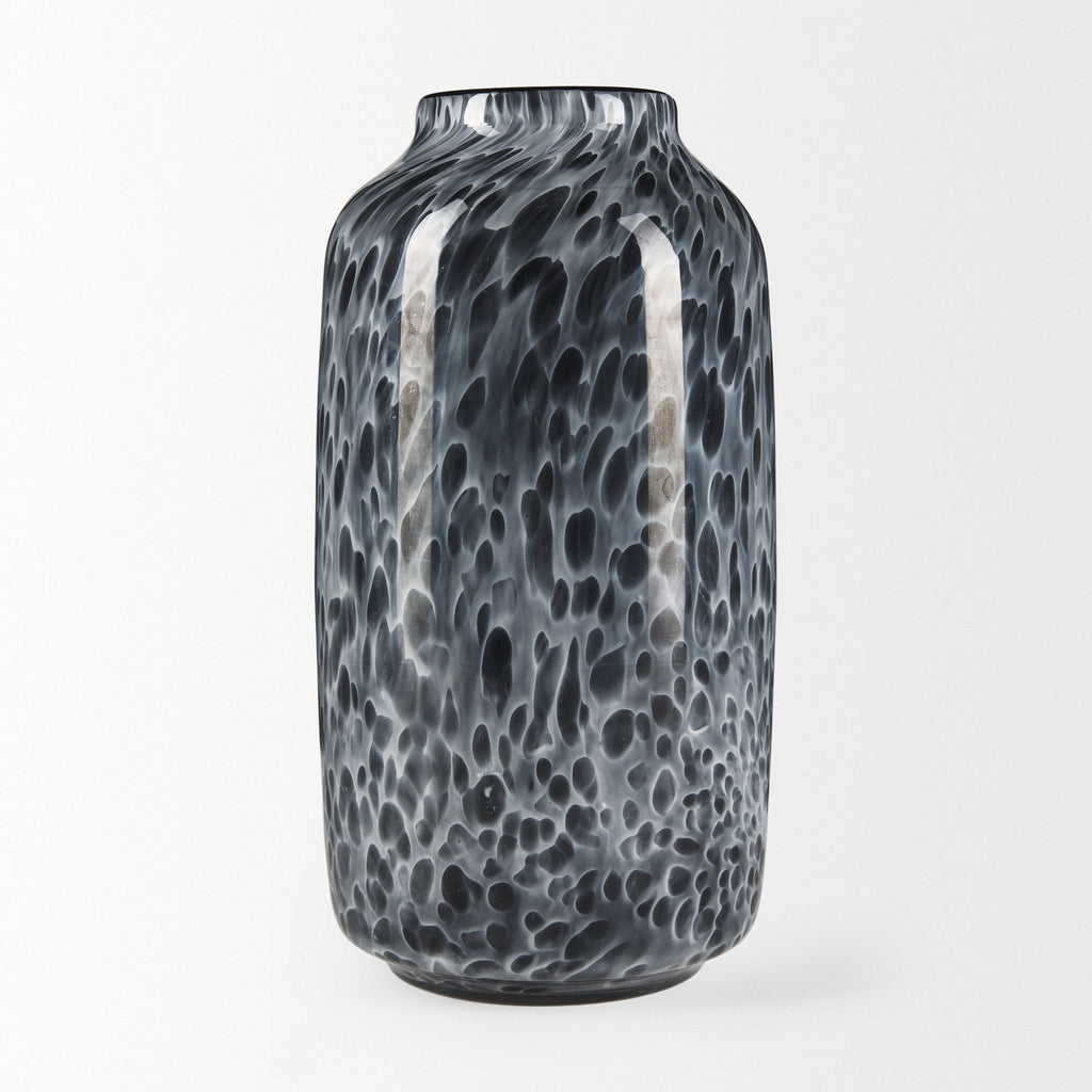 Mercana Masai 6.5" x 6.5" x 12.4" Glass Vase