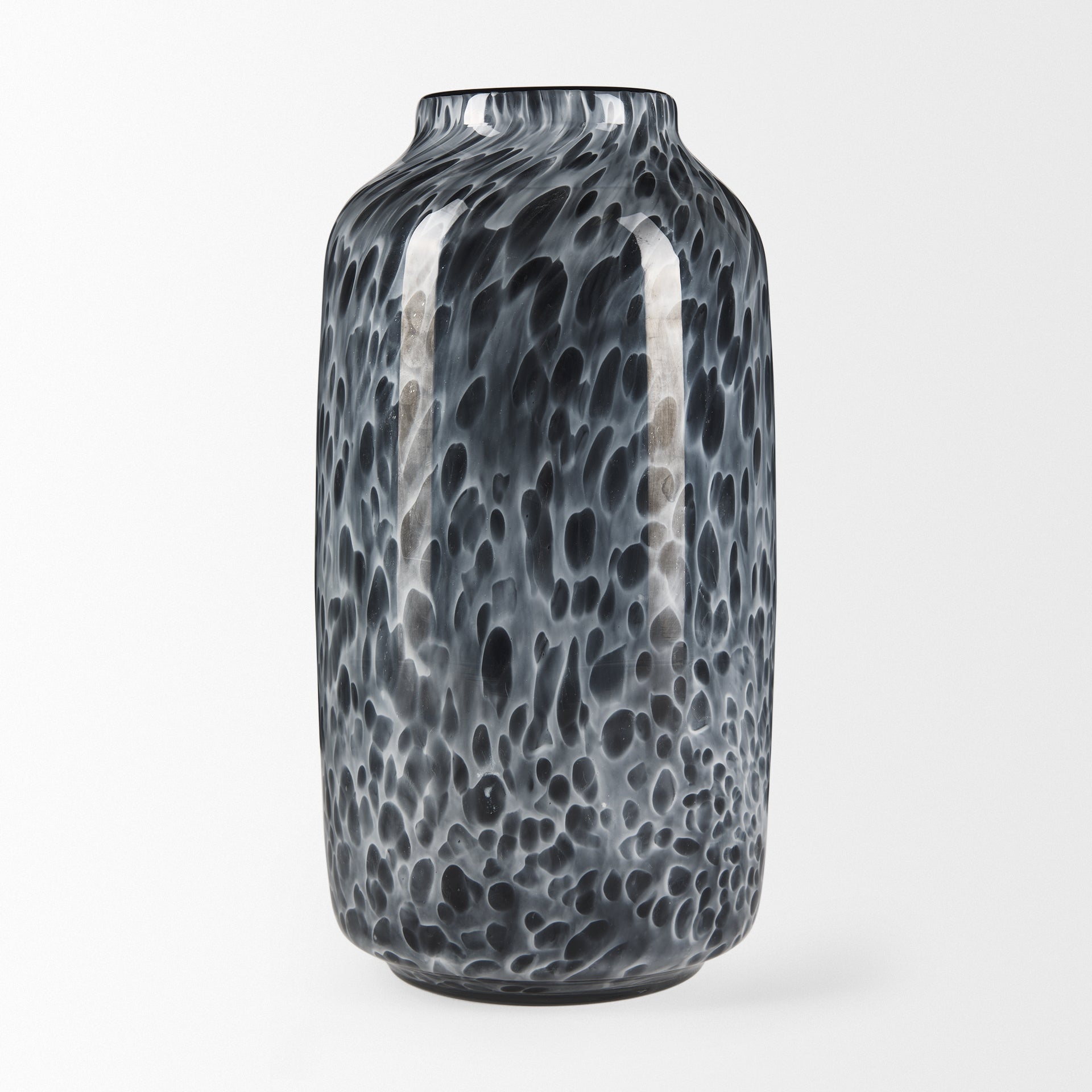 Mercana Masai 6.5" x 6.5" x 12.4" Glass Vase