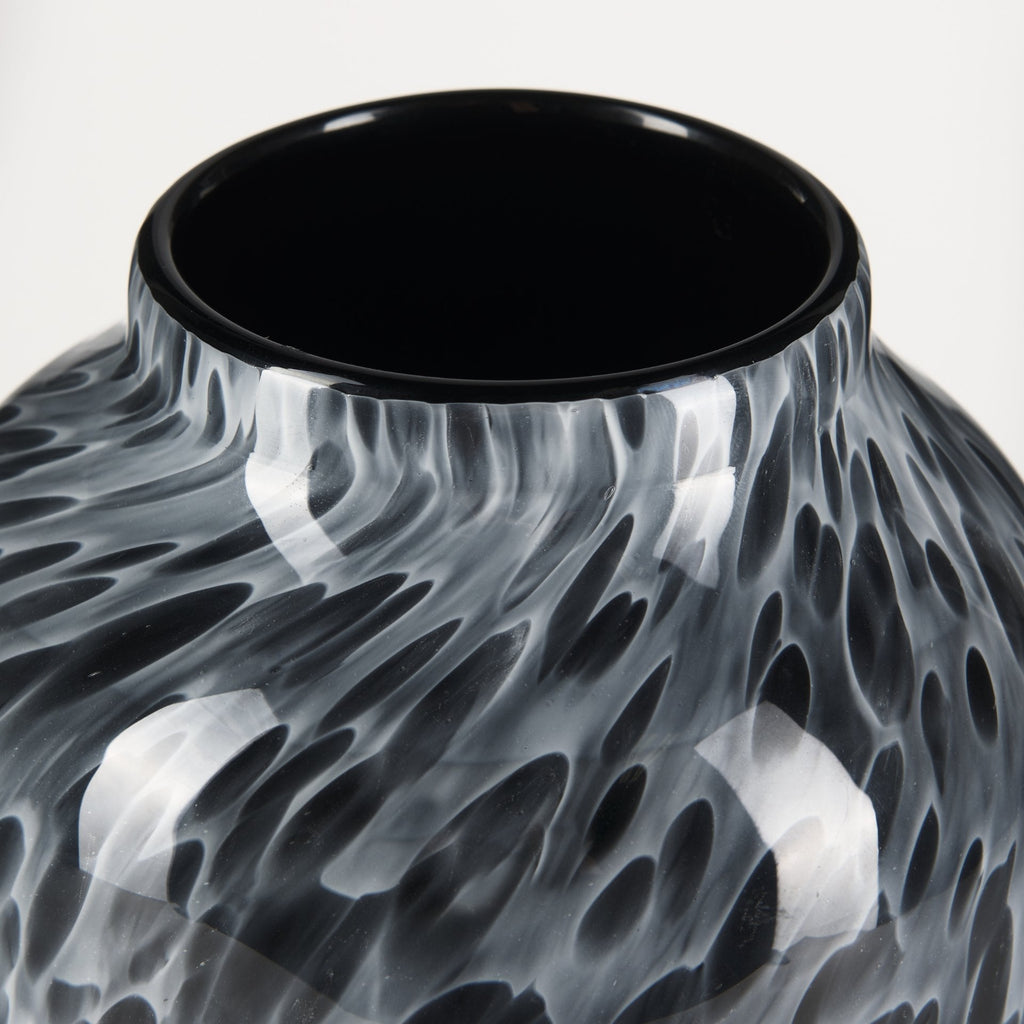 Mercana Masai 6.5" x 6.5" x 12.4" Glass Vase