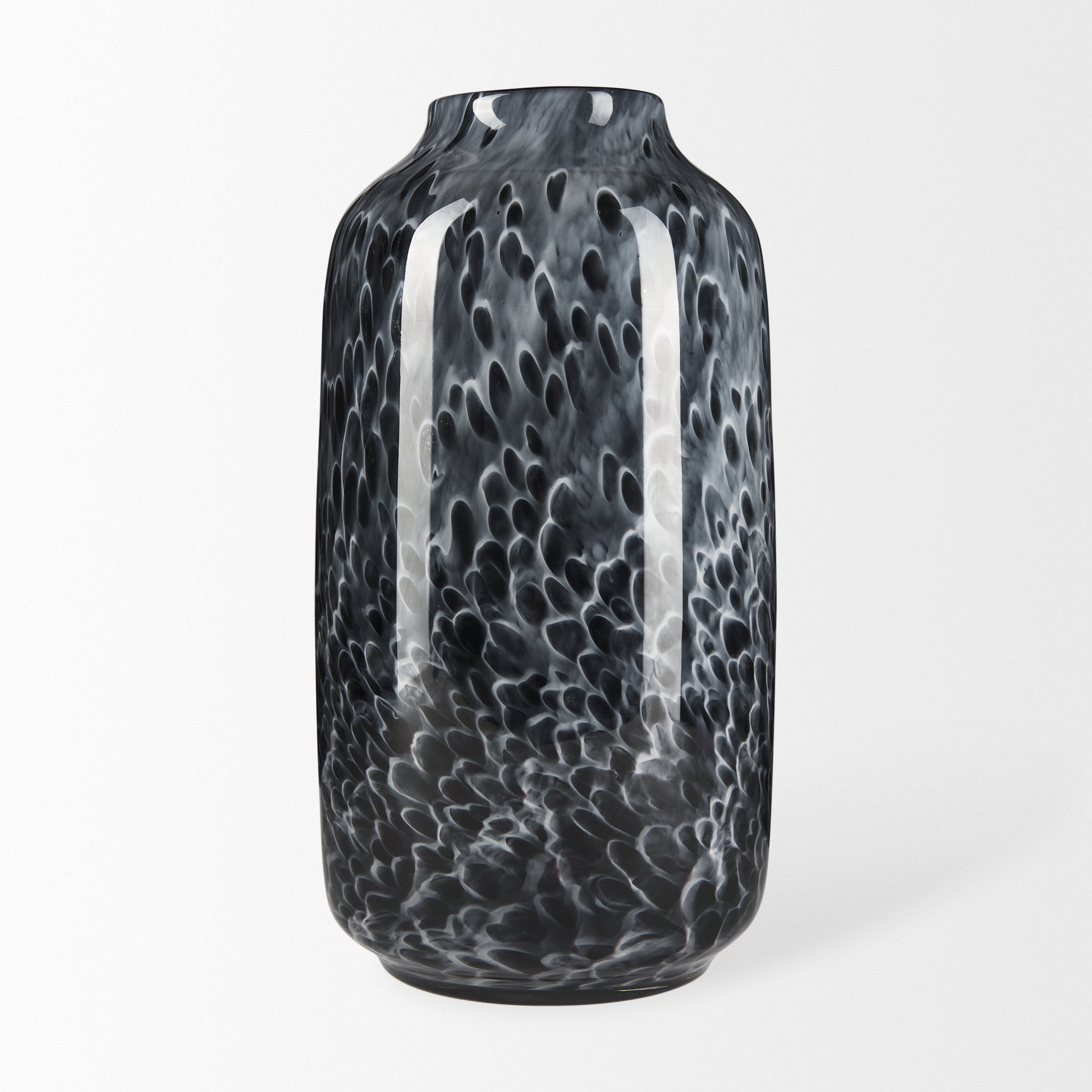 Mercana Masai 7.9" x 7.9" x 15" Glass Vase