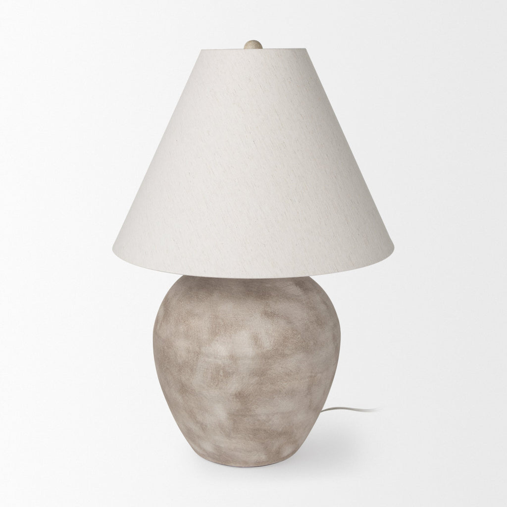 Mercana Marvin 18" x 18" x 27.5" Ceramic Table Lamp