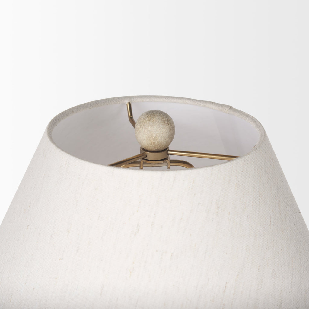 Mercana Marvin 18" x 18" x 27.5" Ceramic Table Lamp