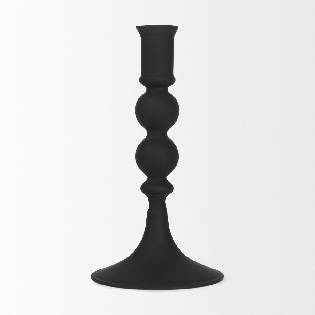 Mercana Haute 4" x 4" x 8" Metal Candle Holder